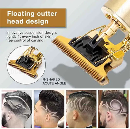 Vintage T9 Gold Edition Hair & Beard Trimmer