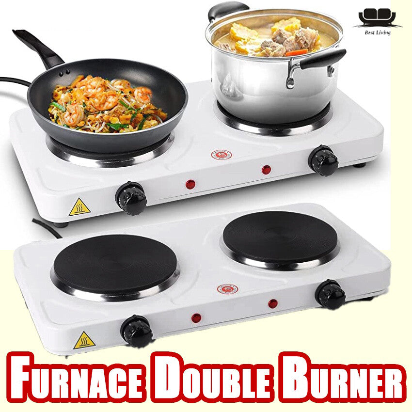 Double Hot Plate Cooking Cooker  Premium Double Burner Electric Stove