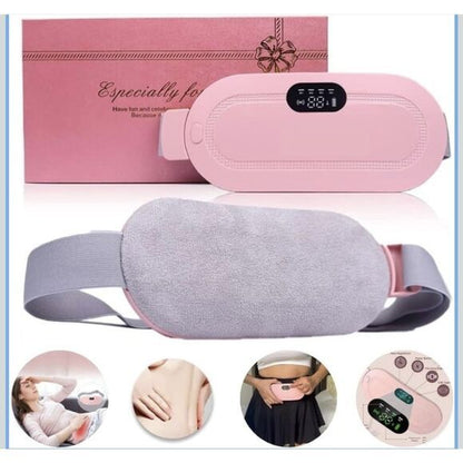 Premium Period Relief Heating Belt  Warm Compression Massager for Women