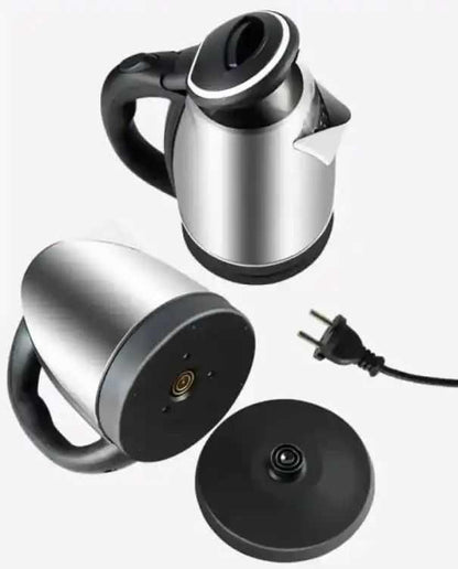 Electric Kettle  1.8L Stainless Steel  Cordless Auto Shut-Off  Red Indicator Light