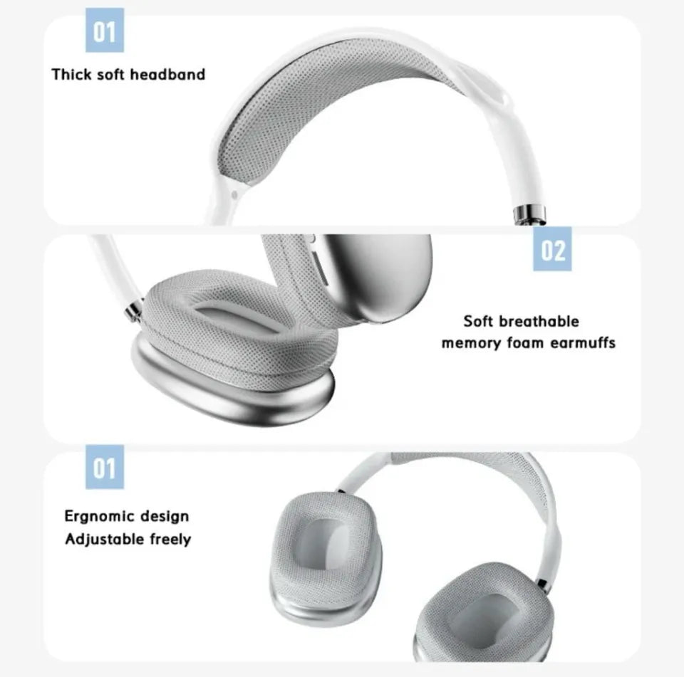 Premium Wireless Headphones – HD Sound & Comfort Fit