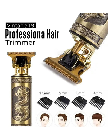 Vintage T9 Gold Edition Hair & Beard Trimmer